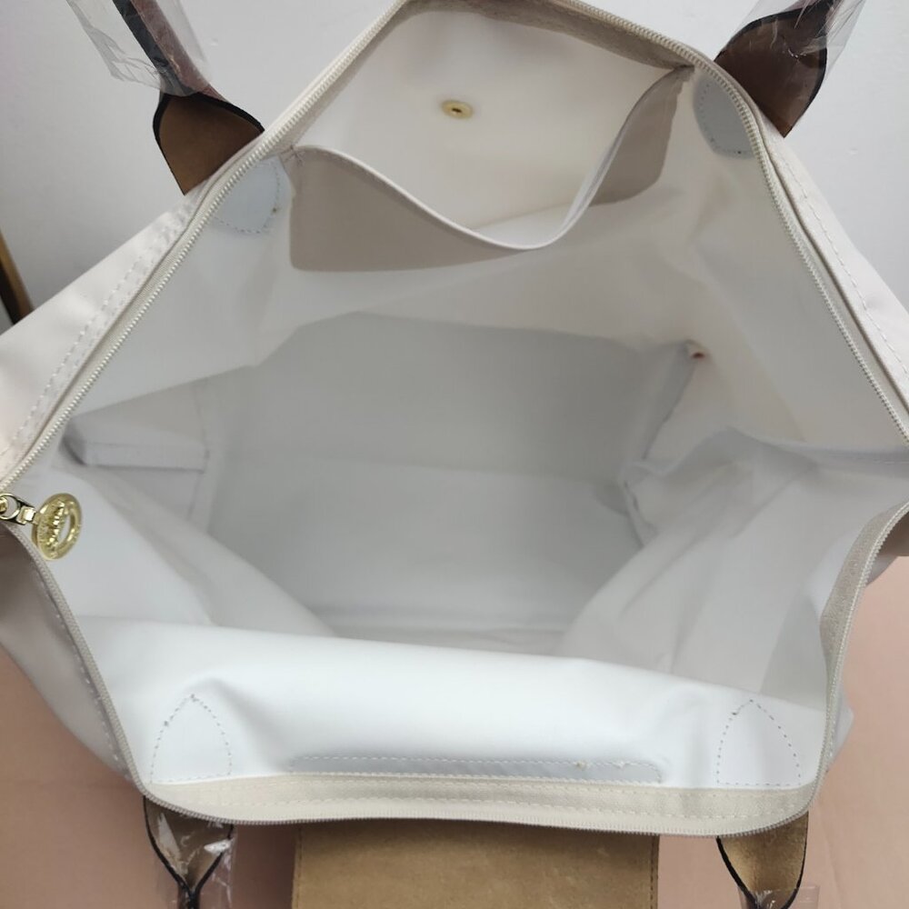 Longchamp Beige and Chocolate Tote - Picture 8 of 9